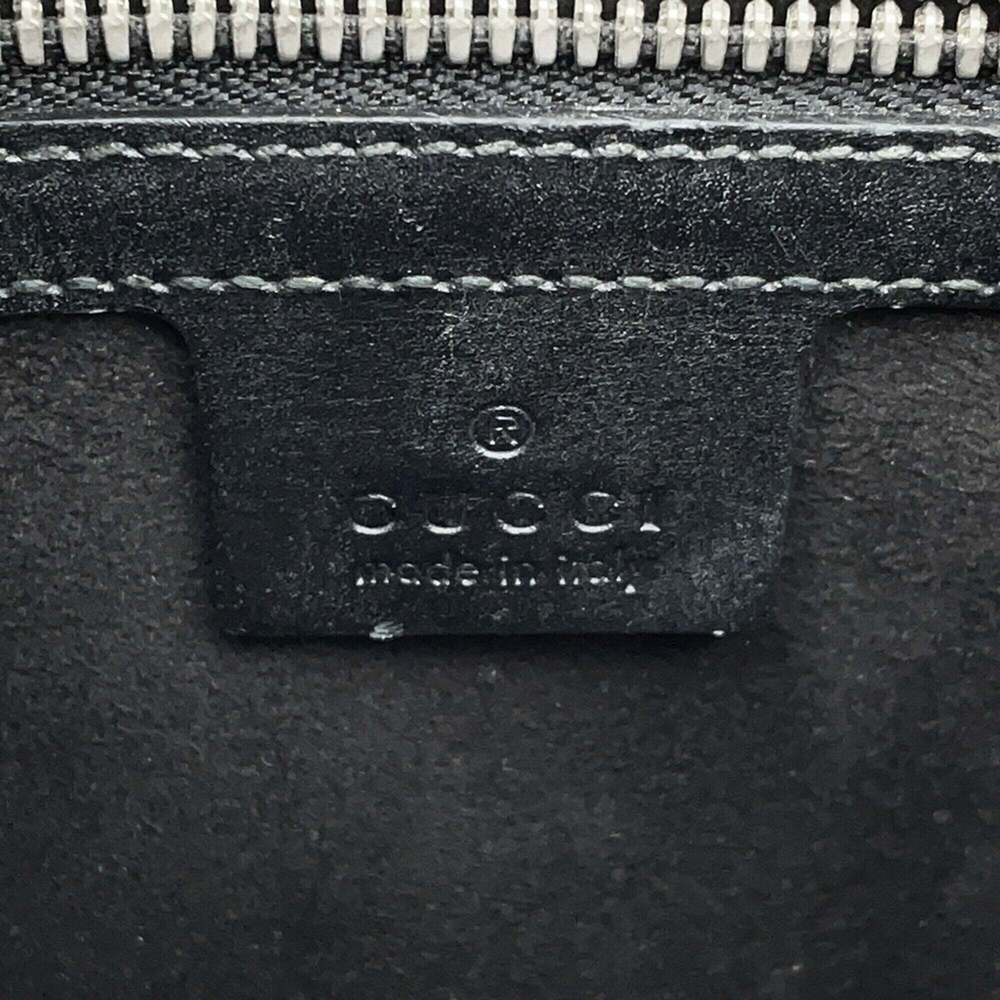 GUCCI Black Leather Shoulder Bag - Picture 16 of 16